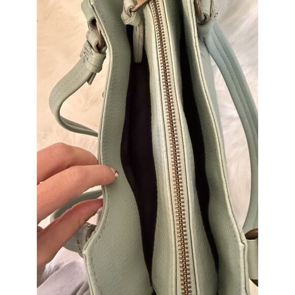 The Sak Collective Mint Kori Leather Satchel - Picture 8 of 8